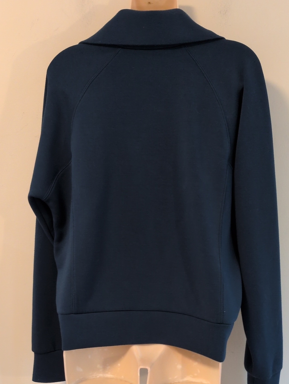 Spanx Air Essentials High Neck Half Zip Sweatshirt L - Picture 6 of 15